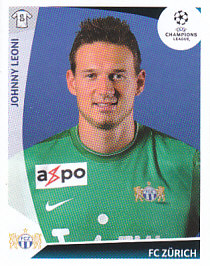 Johnny Leoni FC Zurich samolepka UEFA Champions League 2009/10 #193